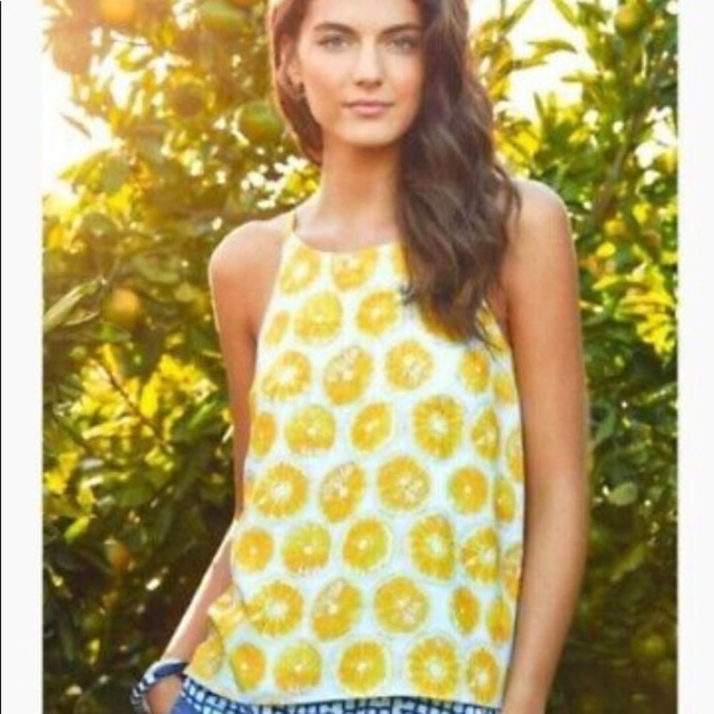Anthropologie Porridge triple layer Lemon XS